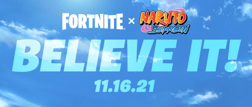 Fortnite – Naruto Shippuden crossover aangekondigd