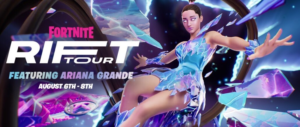 Fortnite’s Full Rift Tour Concert featuring Ariana Grande