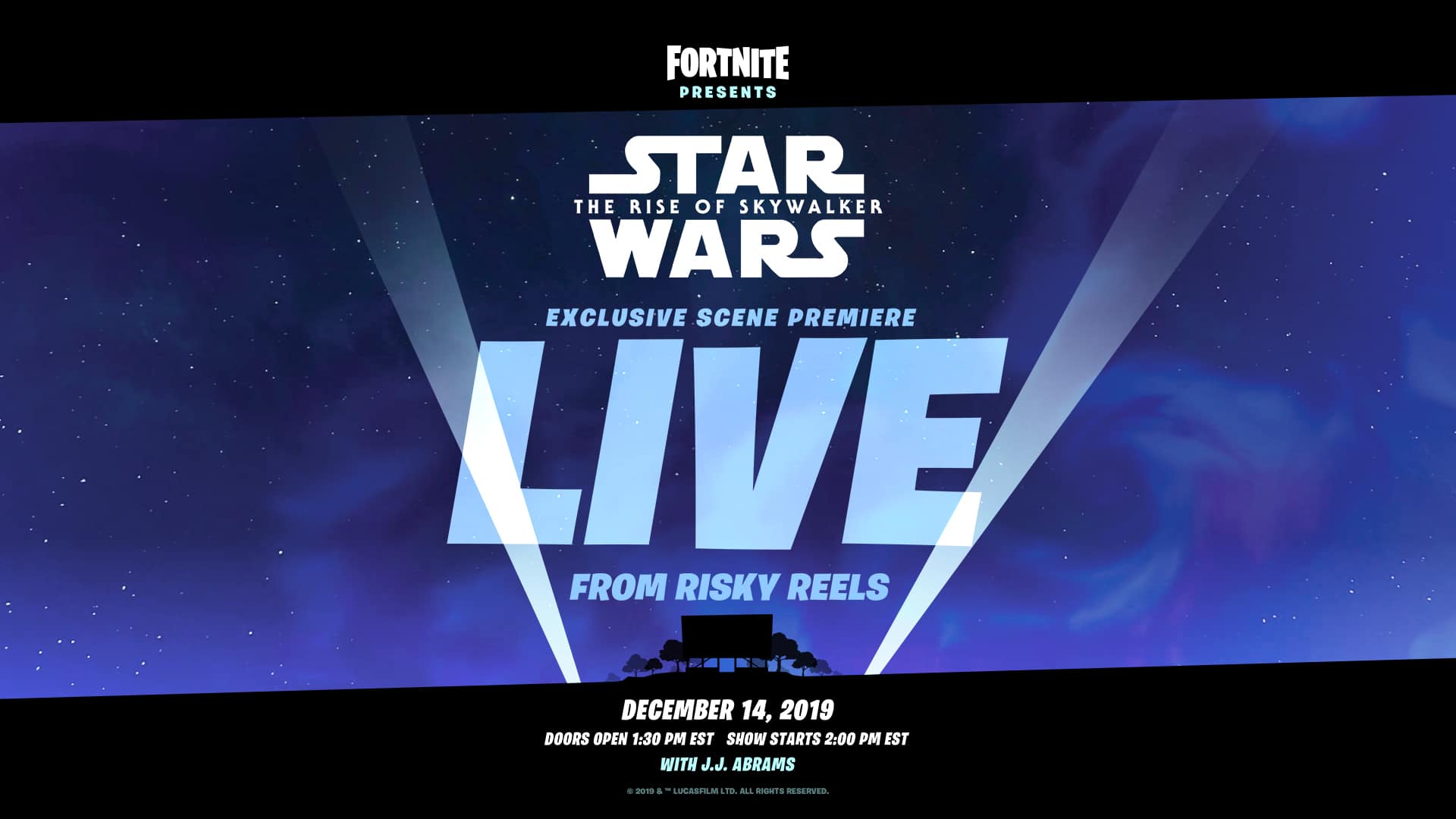 Fortnite’s Star Wars Live Event met JJ Abrams