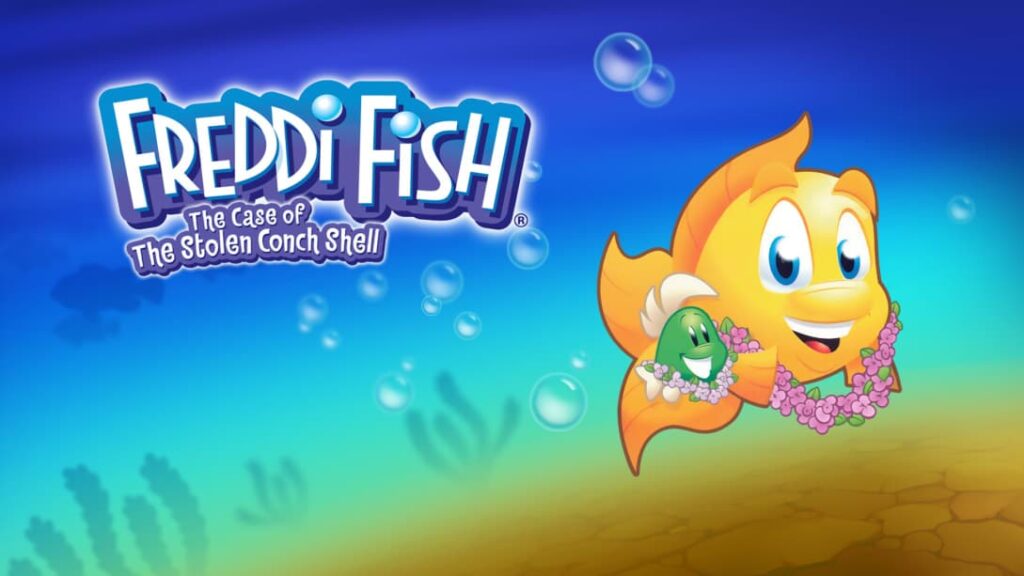 Freddi Fish 3: The Case Of The Stolen Conch Shell – Eerste 21 minuten