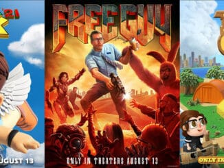 Free Guy Movie Posters met Animal Crossing: New Horizons, Super Mario 64, Mega Man en meer