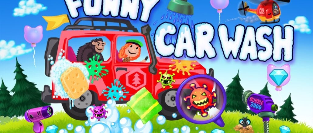 Funny Car Wash – vrachtwagens en auto’s spel actie RPG carwash garage voor kinderen en peuters