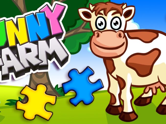 Release - Funny Farm – Grappige boerderij dier legpuzzel puzzel spel voor kinderen en peuters 