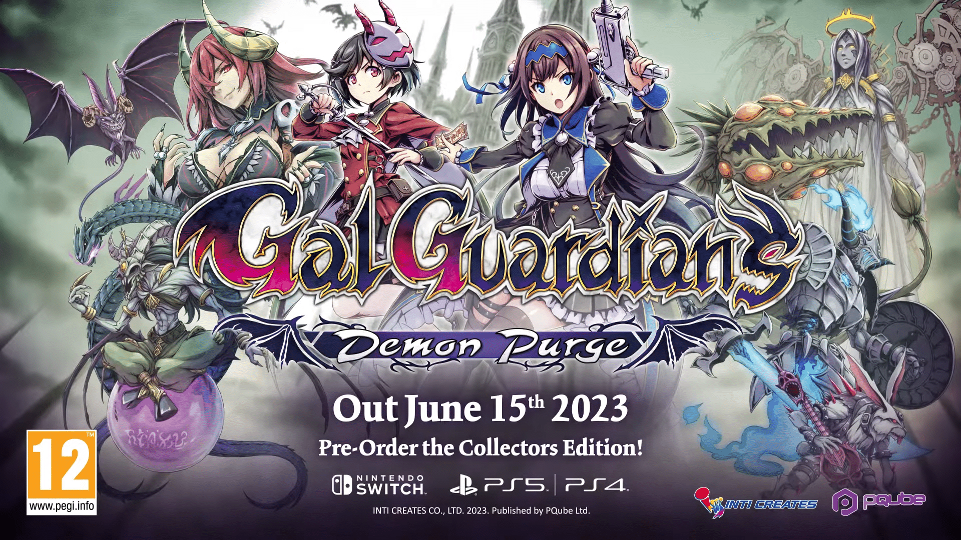 Gal Guardians: Demon Purge – Physical and Collector’s Editions Revealed