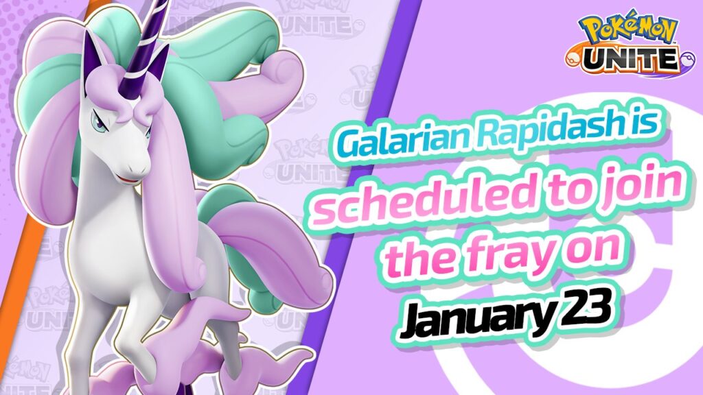 Galarian Rapidash stormt Pokemon Unite binnen met oogverblindende flair