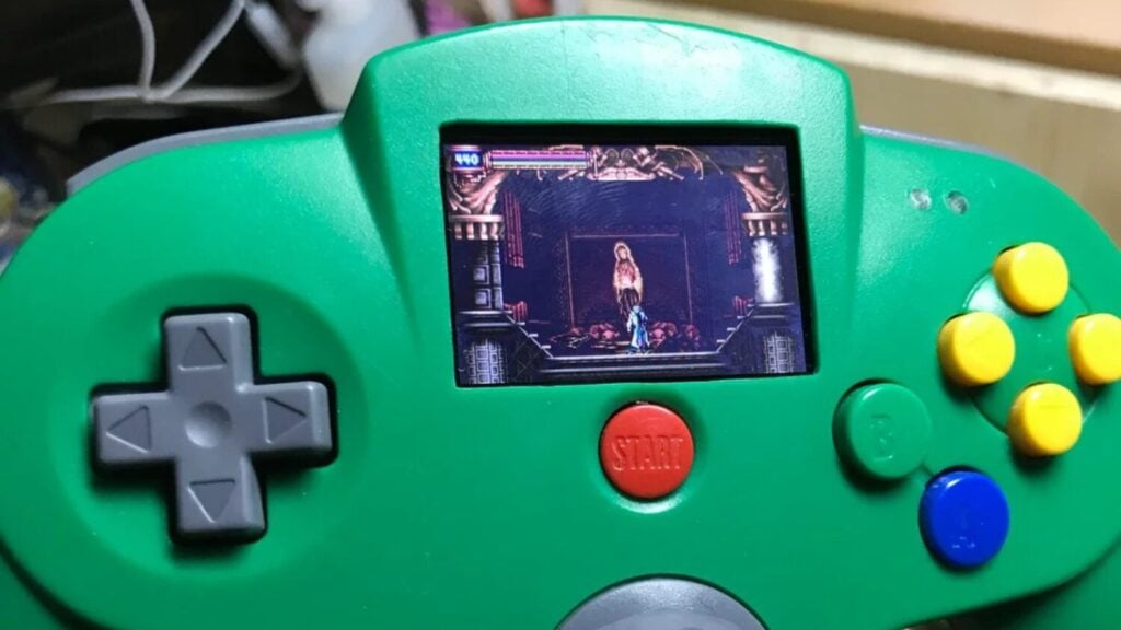Game Boy Micro Lives Inside an N64 Controller—and It Works Beautifully