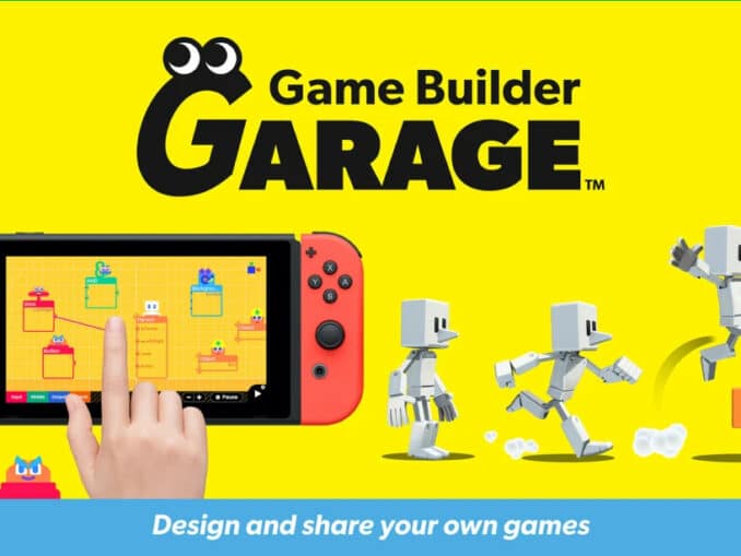 Nieuws - Game Builder Garage aangekondigd, komt 11 juni 