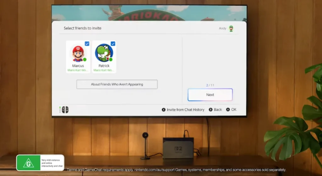 GameChat op Nintendo Switch 2 biedt schermflexibiliteit met integratie van voicechat GameChat op Nintendo Switch 2 biedt schermflexibiliteit met integratie van voicechat