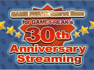 Gamefreak announces 30th Anniversary Livestream for October 16