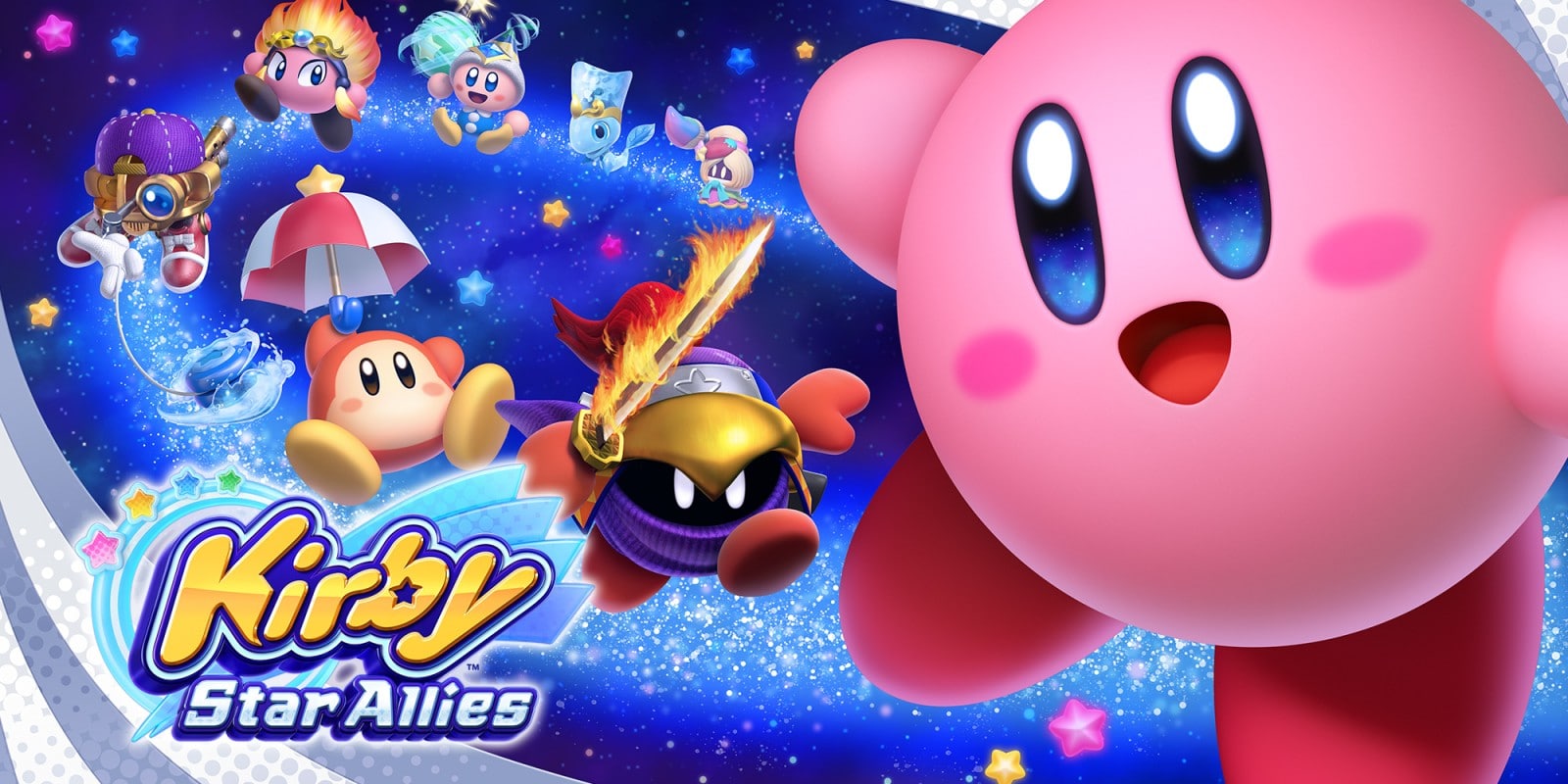 Gameplay footage Kirby Star Allies
