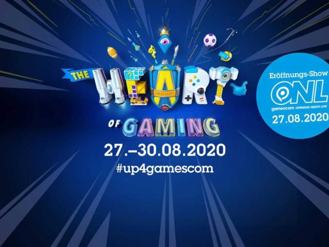 Nieuws - Gamescom 2020 digitaal evenement van 27 augustus tot 30 augustus 