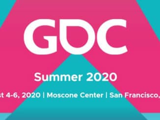 GDC Summer announced for August 2020