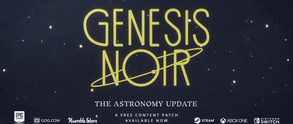 Genesis Noir – The Astronomy update