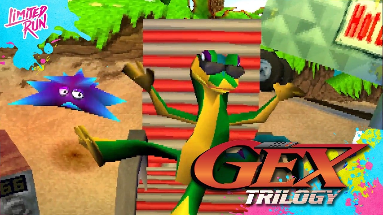 Gex-trilogie aangekondigd voor moderne consoles door Limited Run Games