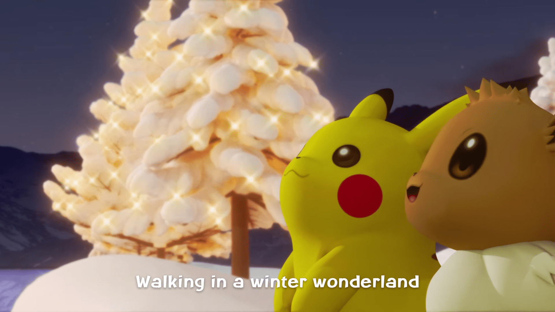 Pokemon Winter Wonderland muziek video