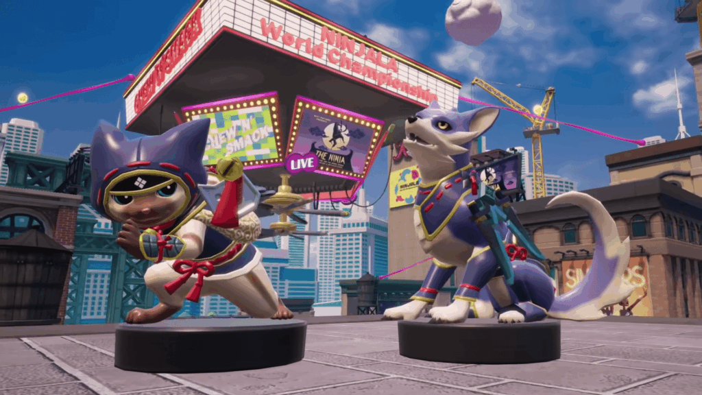 Ninjala x Monster Hunter Rise Crossover Trailer