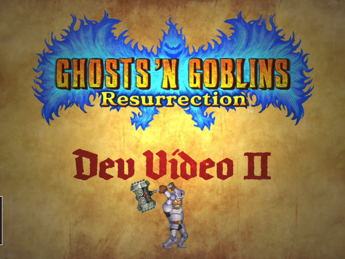 Nieuws - Ghosts ‘n Goblins Resurrection – Tweede Dev Video – Artstyle en krachten 
