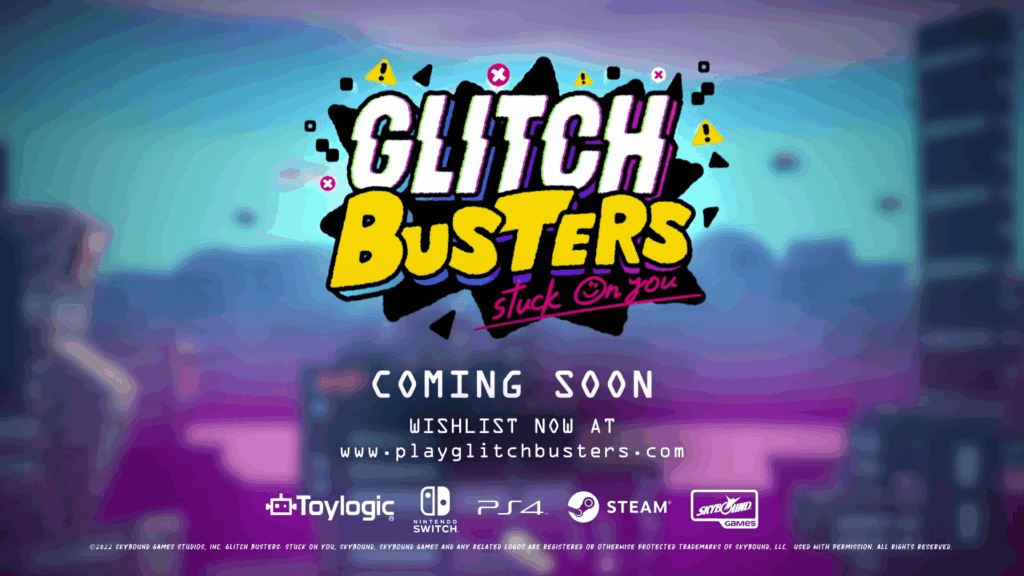 Glitch Busters: Stuck on You – Worlds trailer