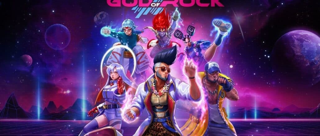 God of Rock: Een ritme- en vechthybride