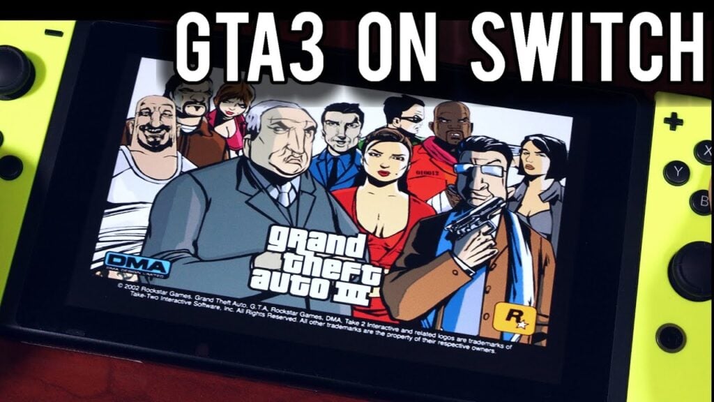 Grand Theft Auto III werkt middels homebrew
