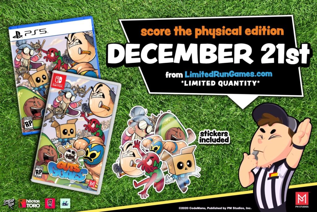 Guts ‘N Goals – Physical Editions pre-orders started