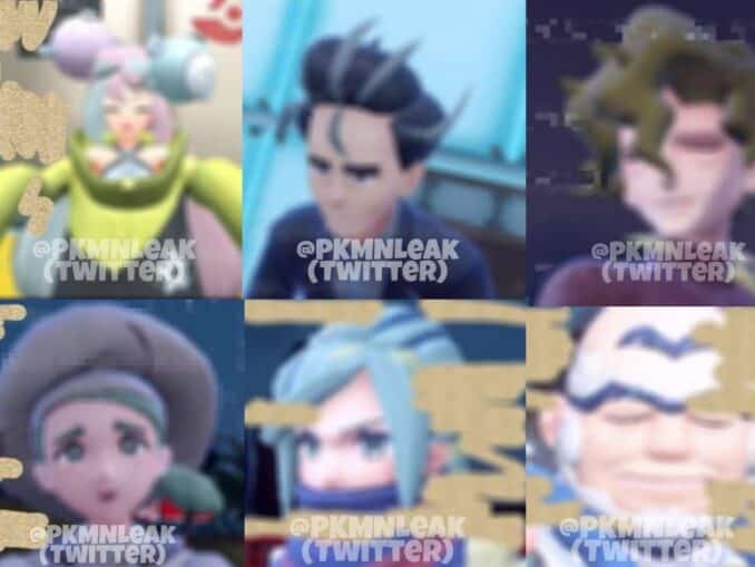 News - Gym Leaders and Pokemon from Scarlet & Violet leaked 