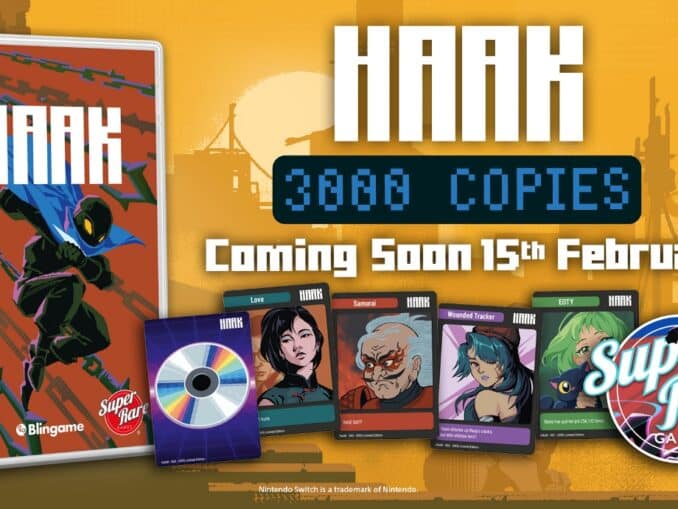 News - Haak: Super Rare Games’ Exclusive Physical Release 