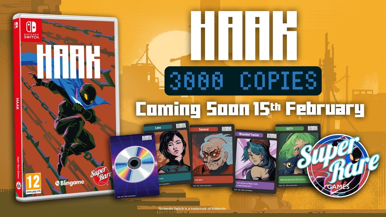 Haak: Super Rare Games’ Exclusive Physical Release