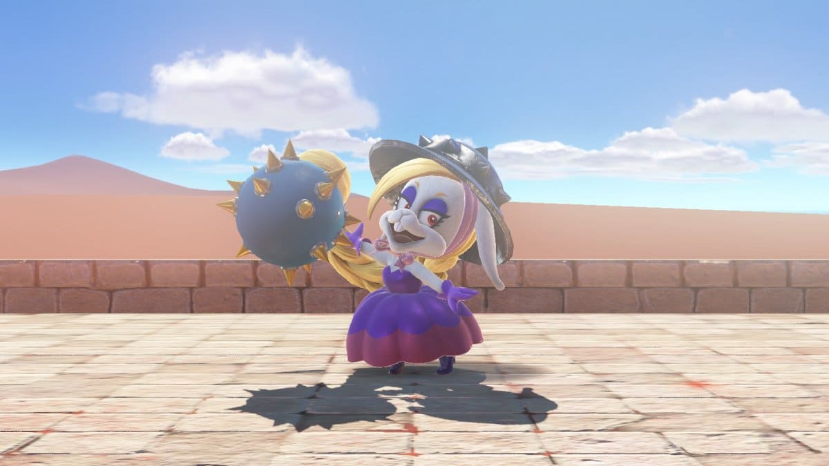 Harriet hoed en pak verkrijgbaar in Super Mario Odyssey