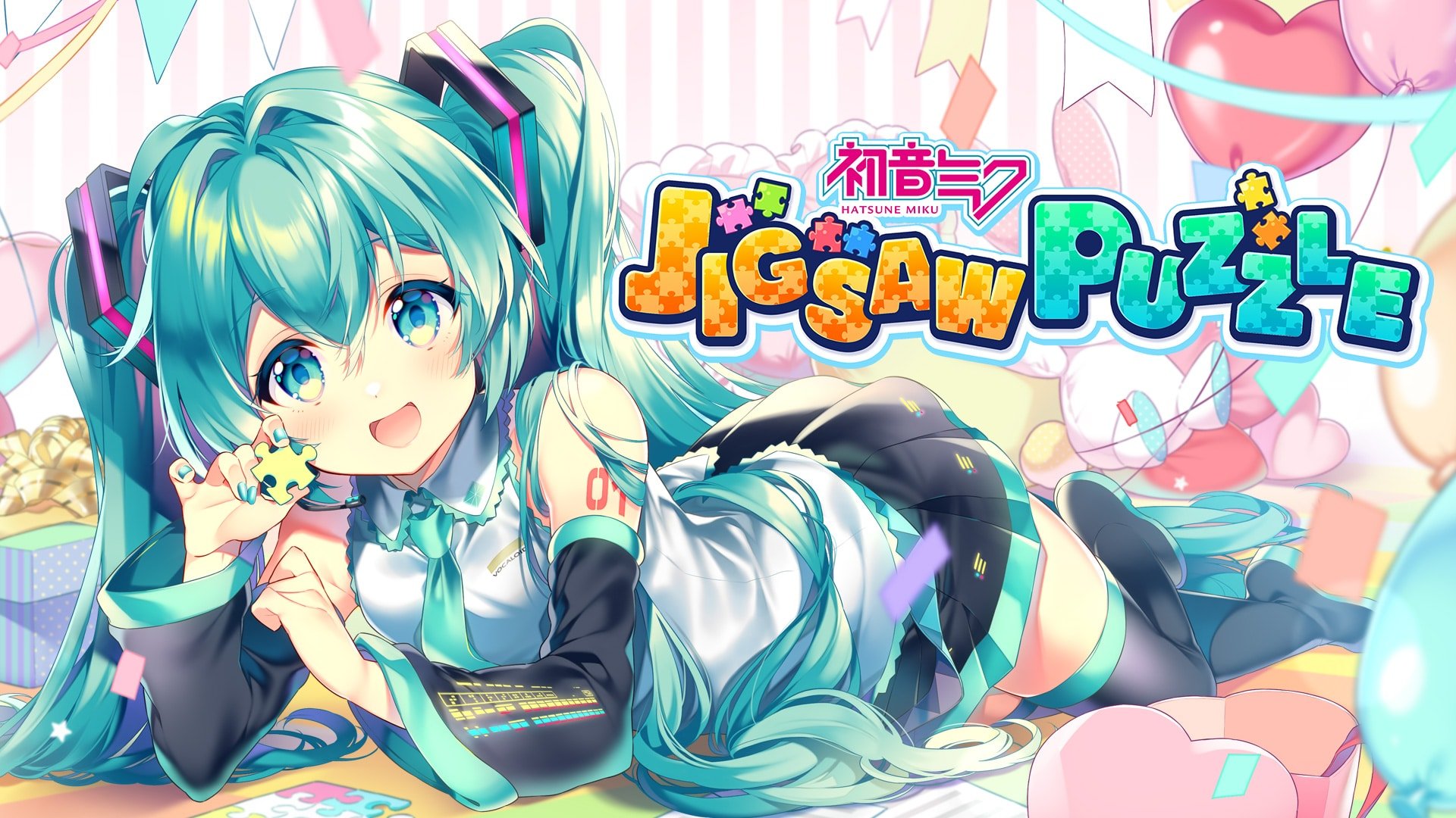 Hatsune Miku Jigsaw Puzzle – 47 minutes of gameplay