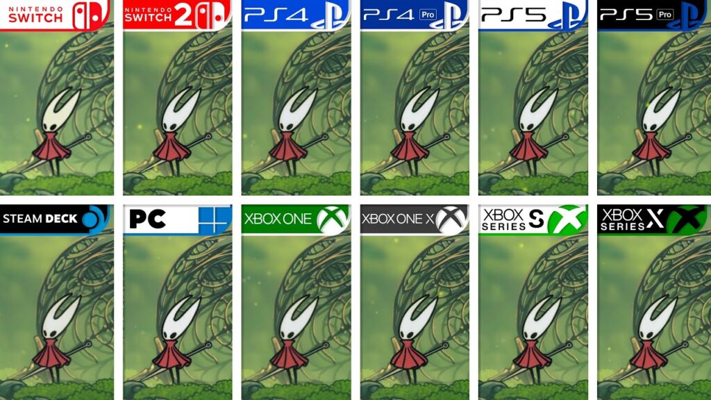 Hollow Knight: Silksong graphics vergelijking: welke versie ziet er het beste uit en voelt het beste aan?