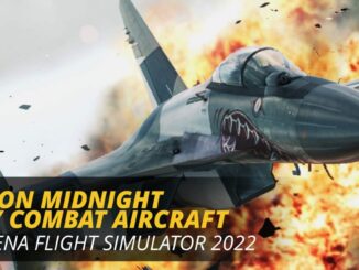 Horizon Midnight Sky Combat Aircraft – War Arena Flight Simulator 2022