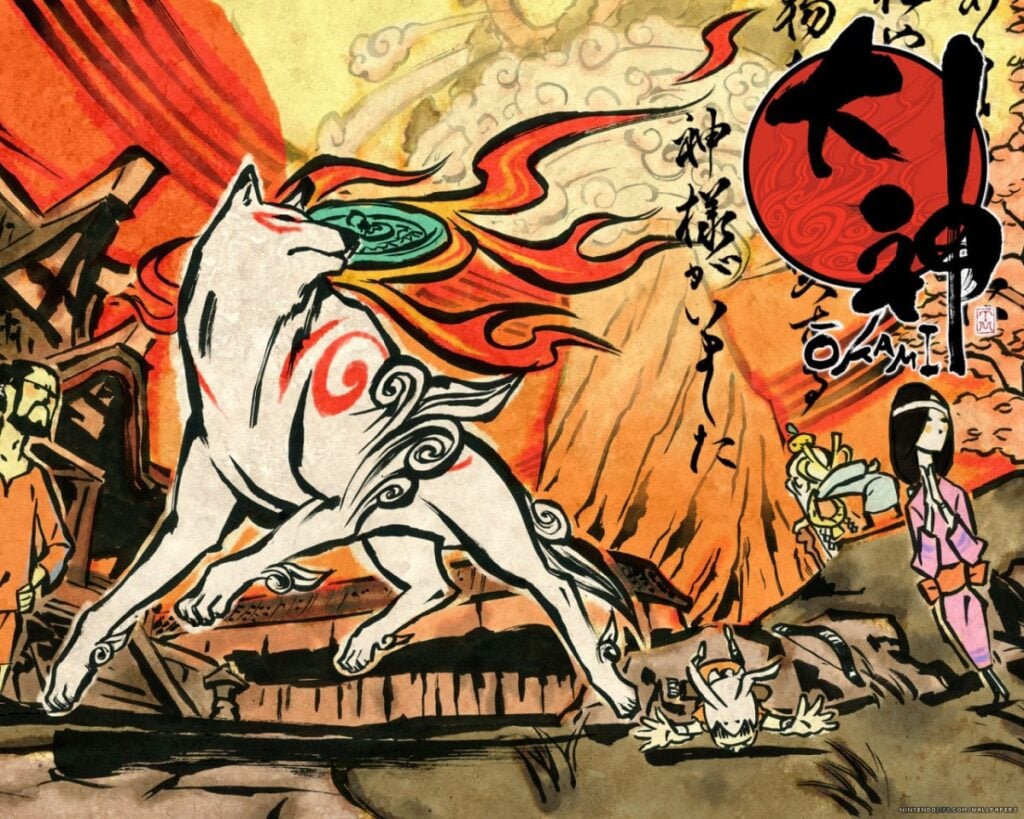 Hoe Okami HD een touchscreen gebruikt