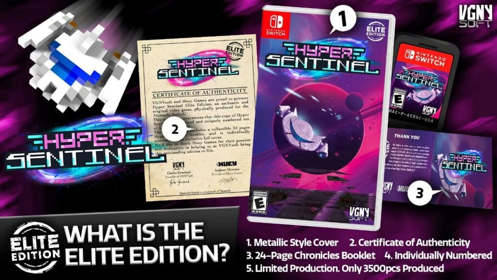 Hyper Sentinel – physical release