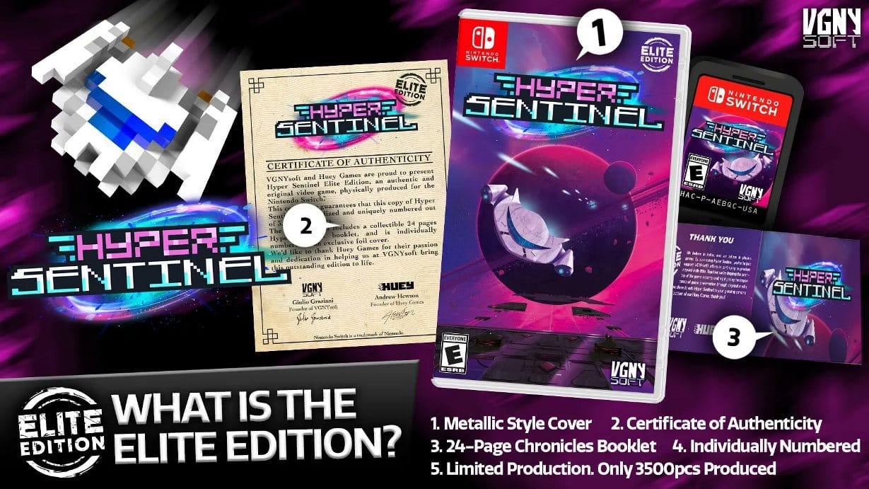 Hyper Sentinel – physical release