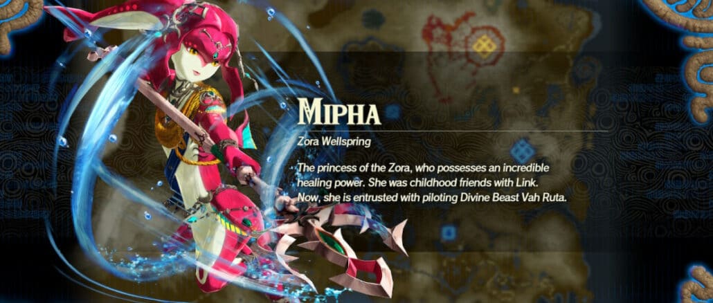 Hyrule Warriors: Age of Calamity – The Champion Mipha teaser music track