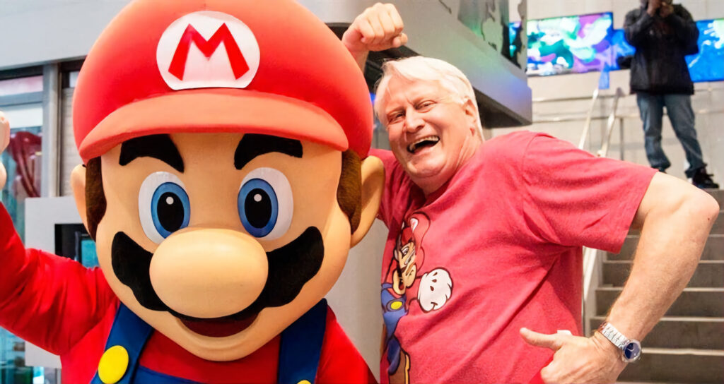 Indien toegestaan ​​zou Charles Martinet Mario in de film Illumination inspreken