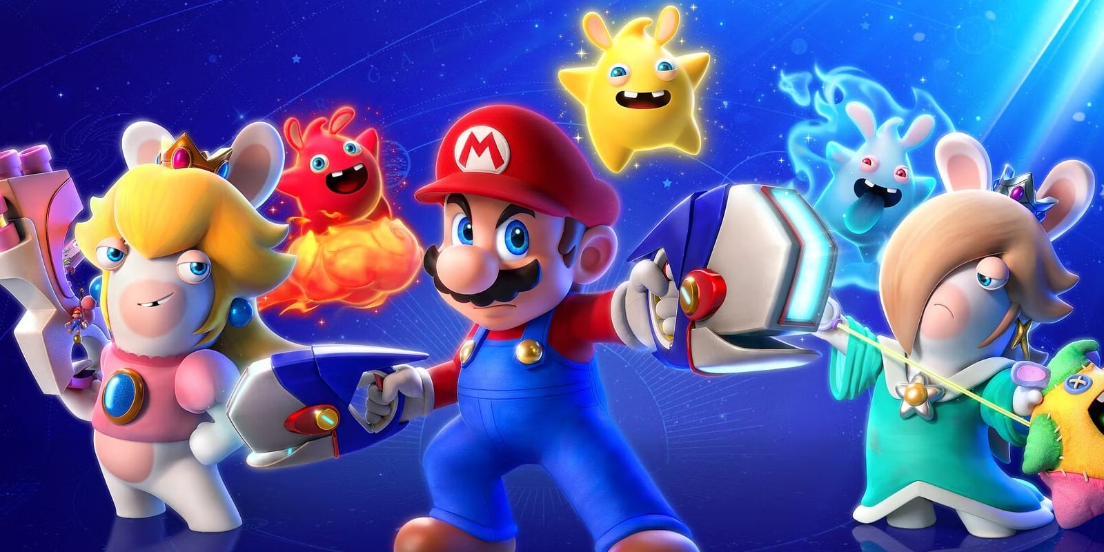 In Mario + Rabbids Sparks of Hope praten de Rabbids