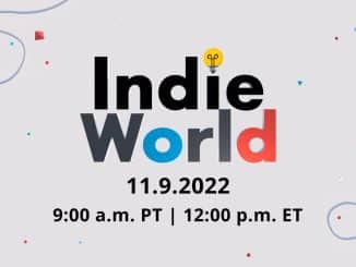 Nieuws - Indie World Showcase – 9 November 
