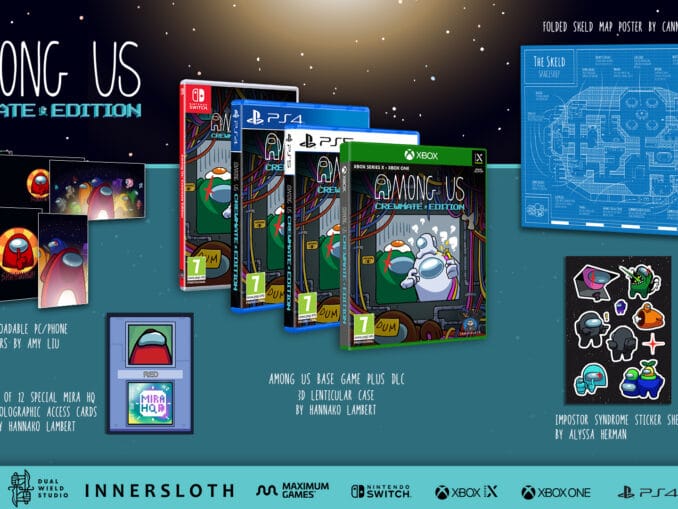 News - Innersloth & Maximum Games – Among Us collector’s editions