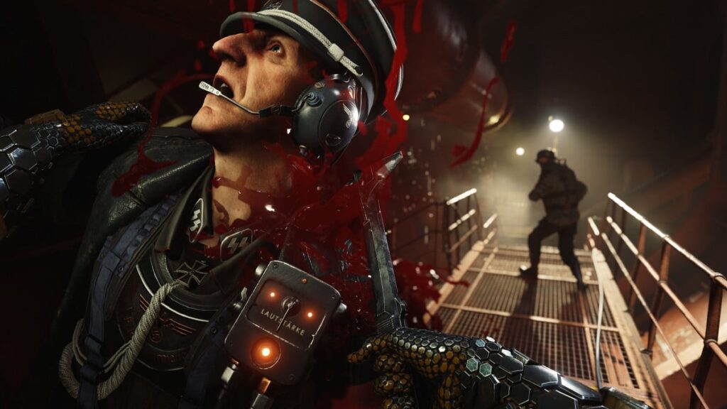 Internetdownload vereist voor fysieke versie Wolfenstein II
