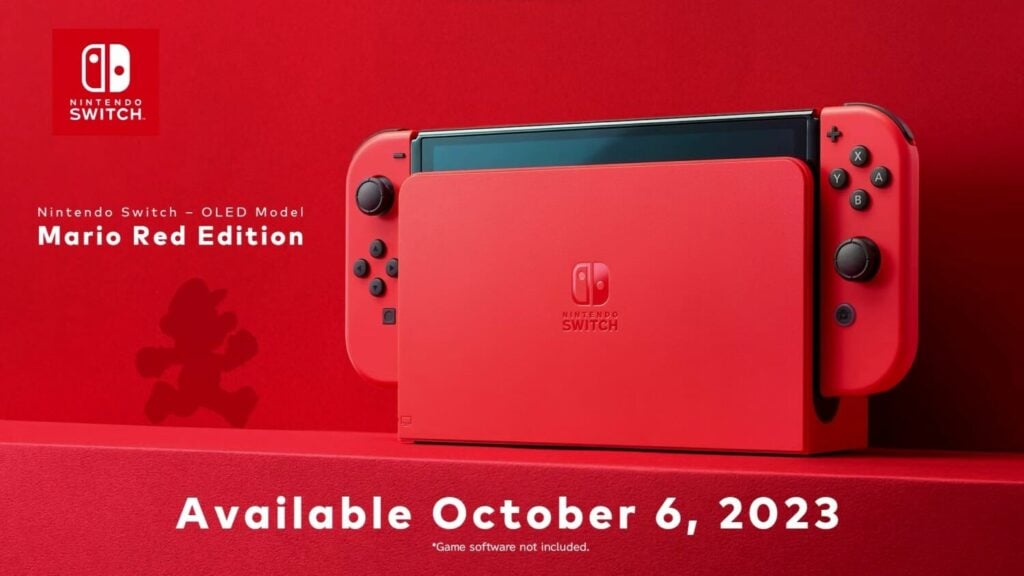 Introducing Nintendo Switch OLED Mario Red Edition