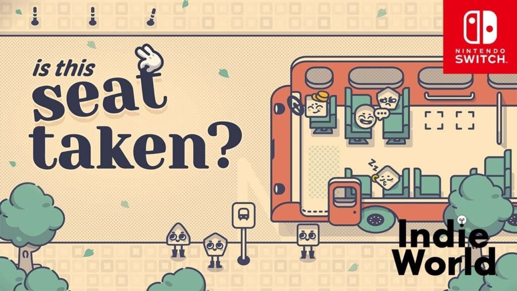 Is This Seat Taken? Brings Wholesome Puzzle Fun to Nintendo Switch Starting Today
