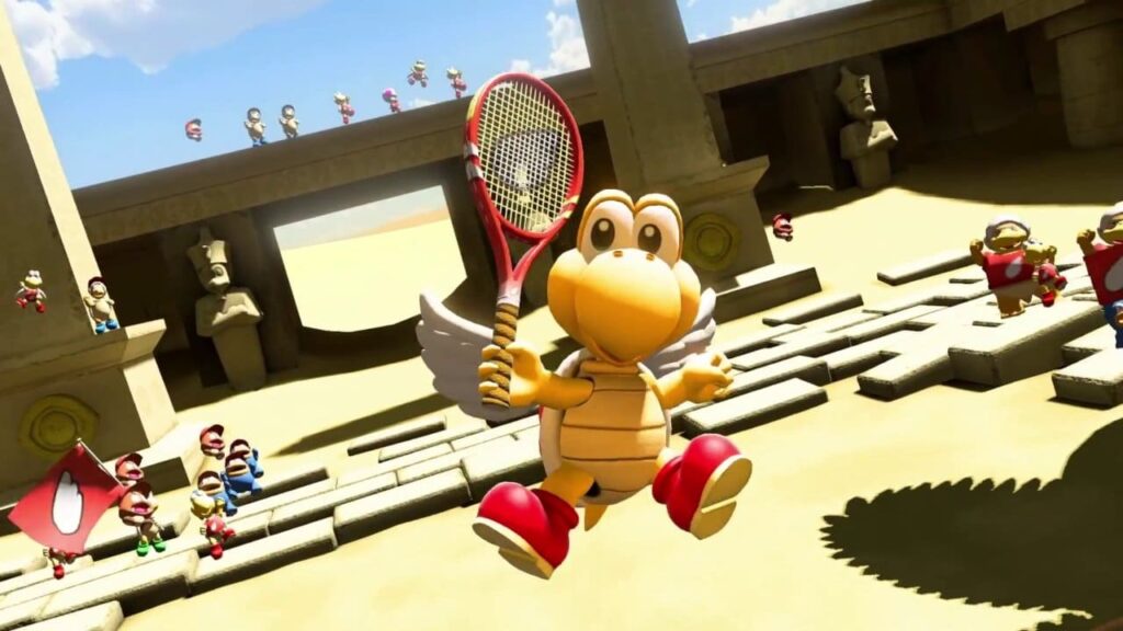 Japanese Mario Tennis Aces Koopa Paratroopa Trailer