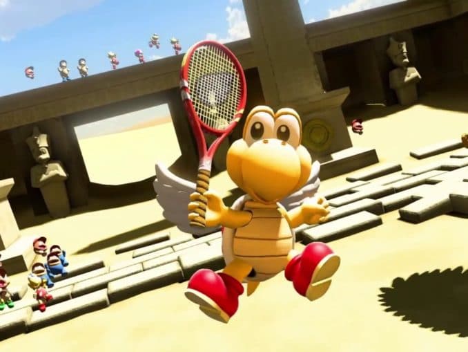 Nieuws - Japanse Mario Tennis Aces Koopa Paratroopa Trailer 