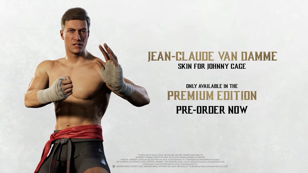 Jean-Claude Van Damme en Megan Fox schitteren in Mortal Kombat 1