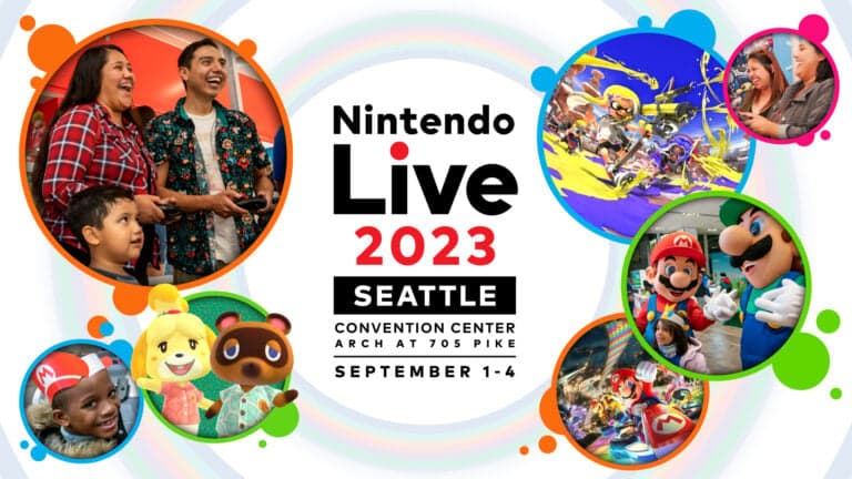 Beleef een Nintendo feest tijdens Nintendo Live 2023 in Seattle