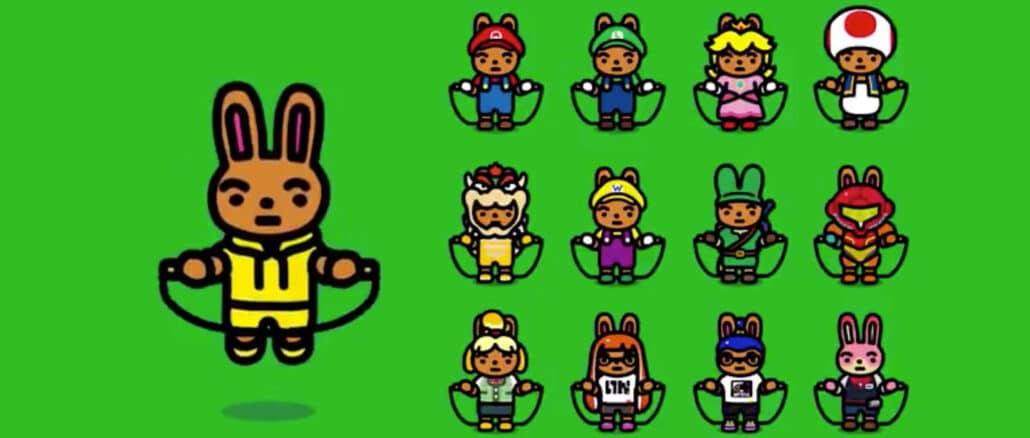 Jump Rope Challenge adds Nintendo Themed Costumes