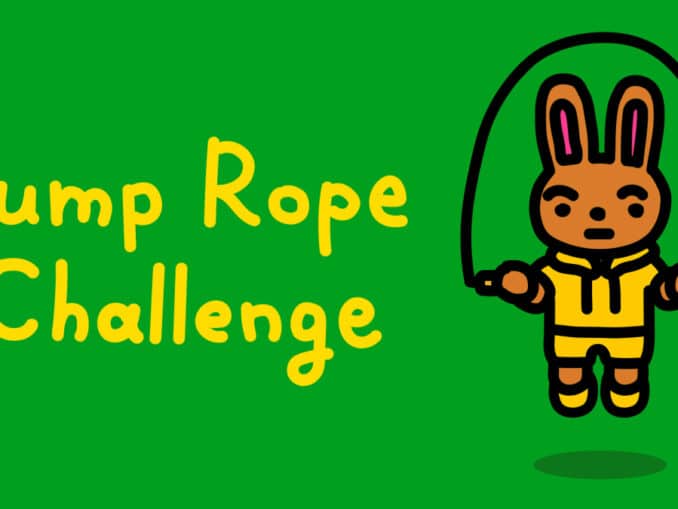 News - Jump Rope Challenge is for working from home, free on eShop 