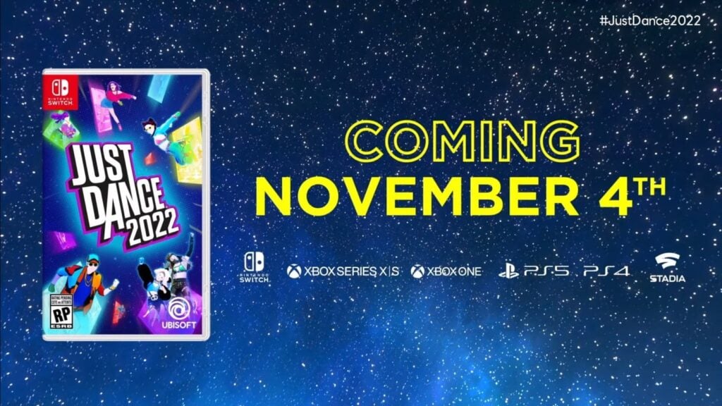 Just Dance 2022 komt 4 November